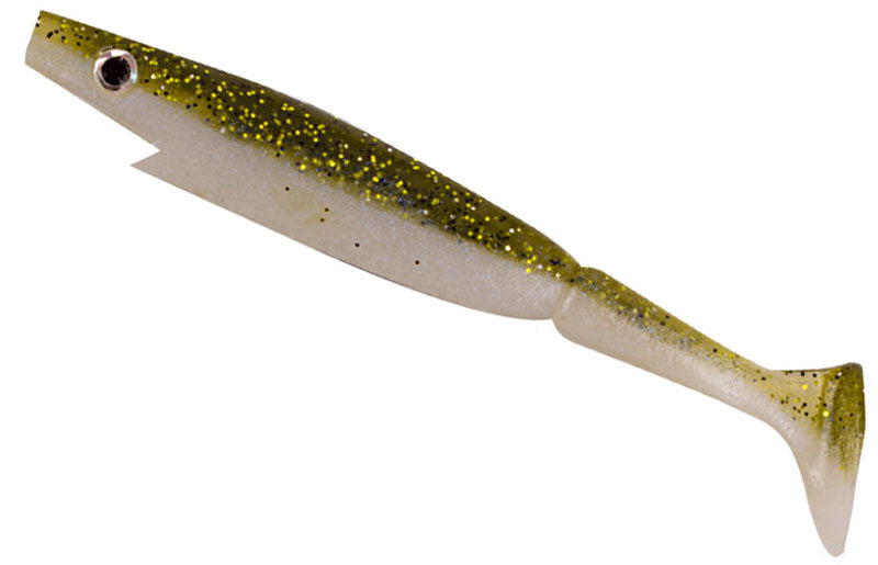 Piglet Shad 10cm 7g "Smelt UV" 6-pack