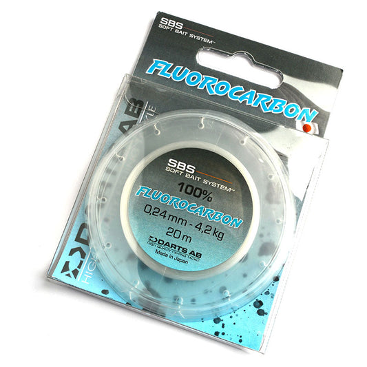 Fluorocarbon tafsmaterial 0.41mm 20m spole