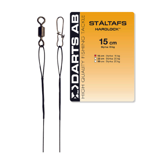 Ståltafs "Hardlock" 20kg/30cm 2-pack